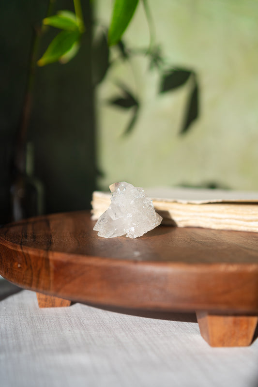 Glossy Apophyllite with Stilbite