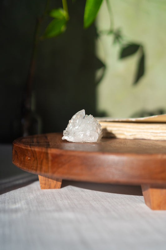 Glossy Apophyllite with Stilbite