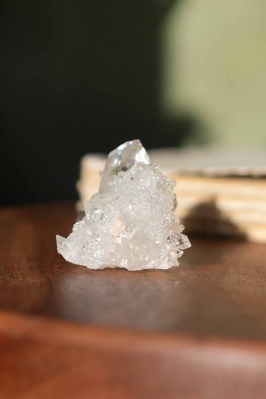 Glossy Apophyllite with Stilbite