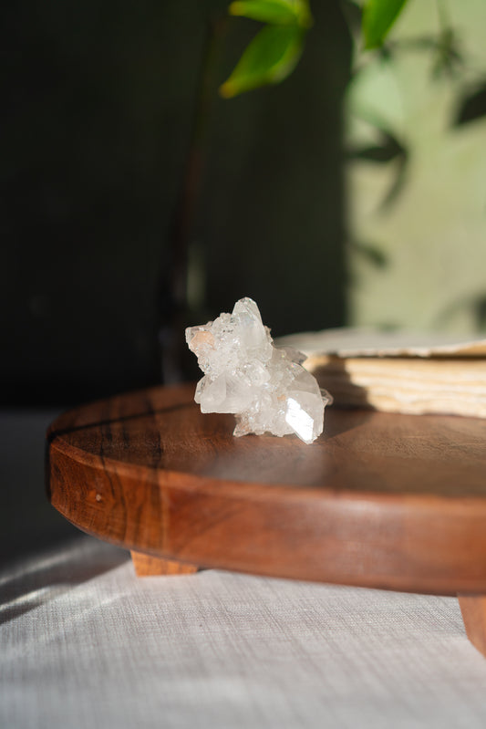 Glossy Apophyllite with Stilbite