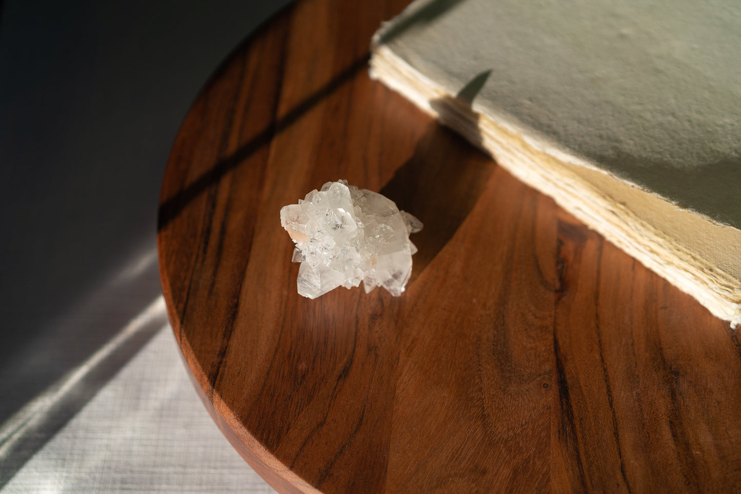 Glossy Apophyllite with Stilbite