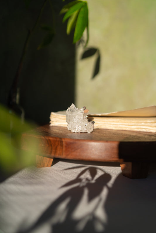 Glossy Apophyllite with Stilbite