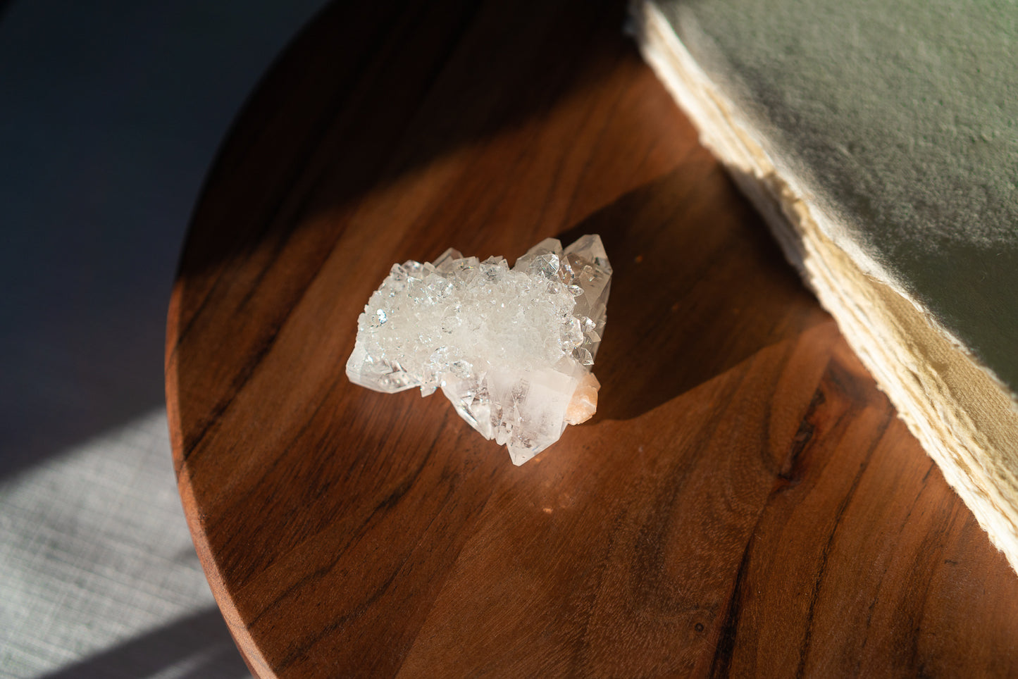 Glossy Apophyllite with Stilbite