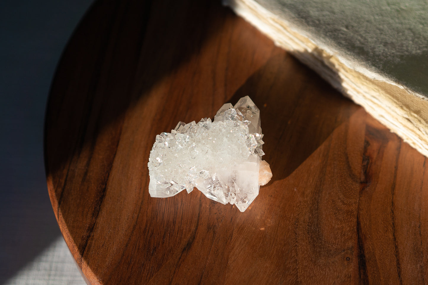 Glossy Apophyllite with Stilbite