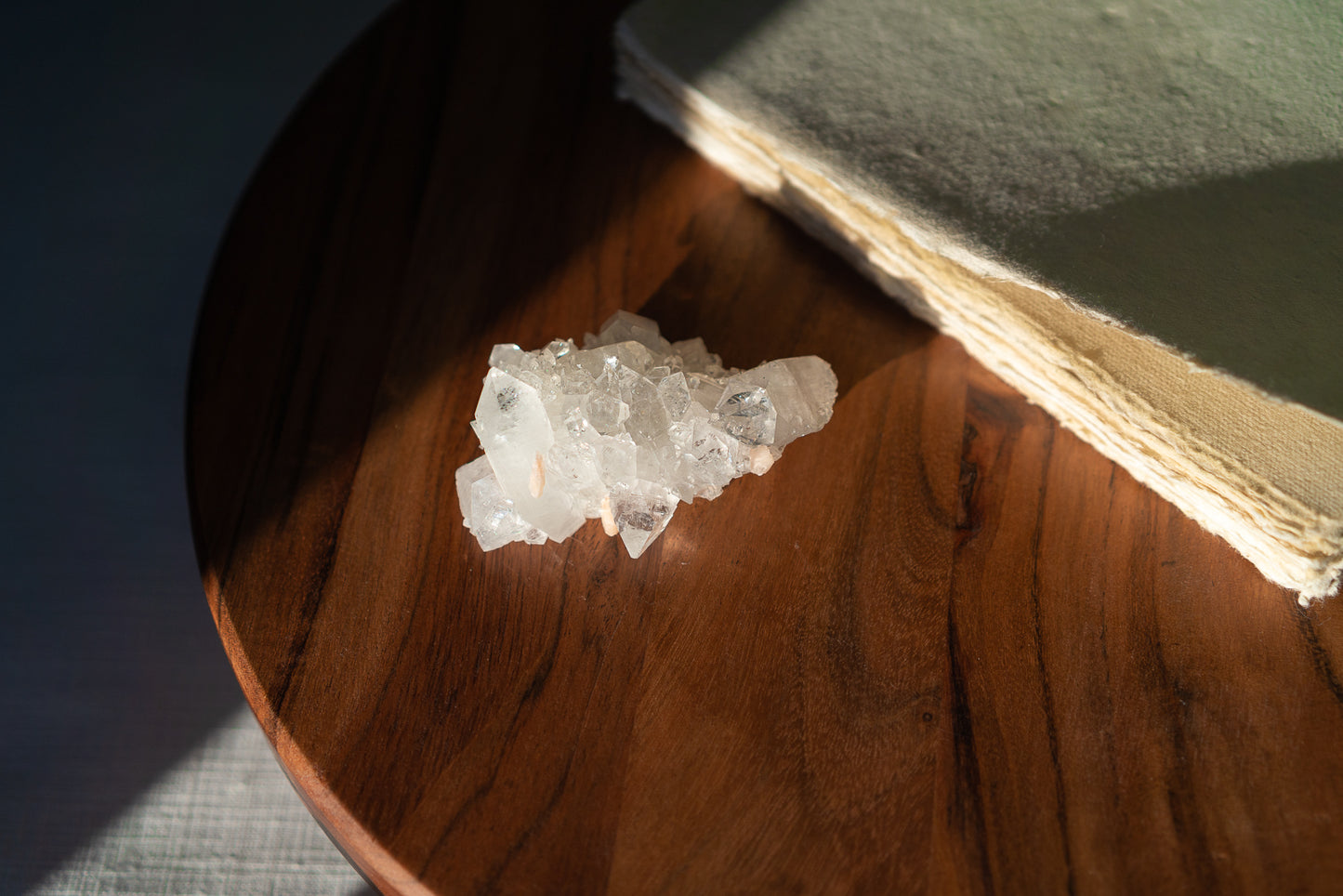 Glossy Apophyllite with Stilbite