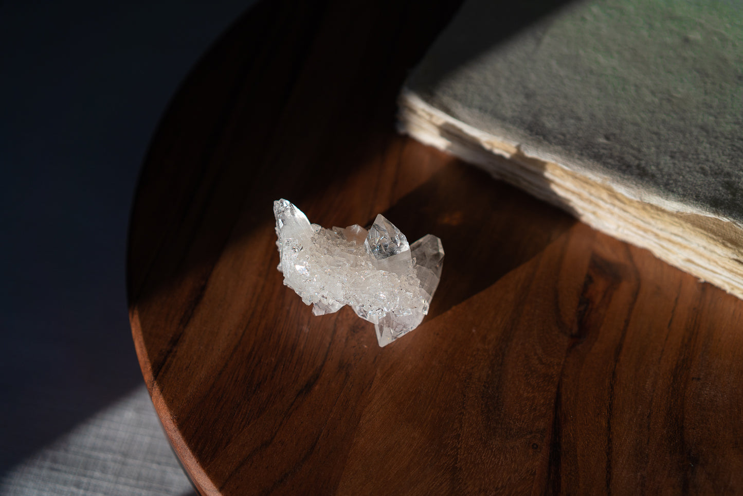 Glossy Apophyllite with Stilbite