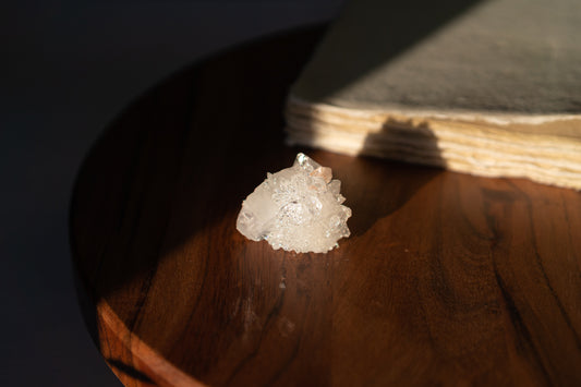 Glossy Apophyllite with Stilbite