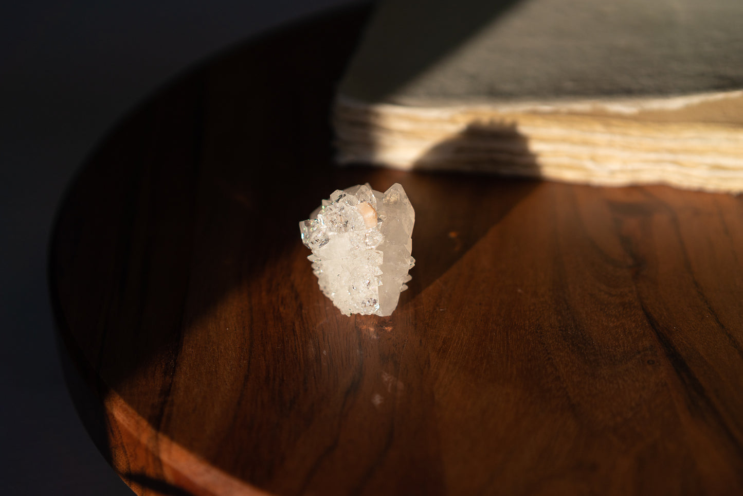 Glossy Apophyllite with Stilbite