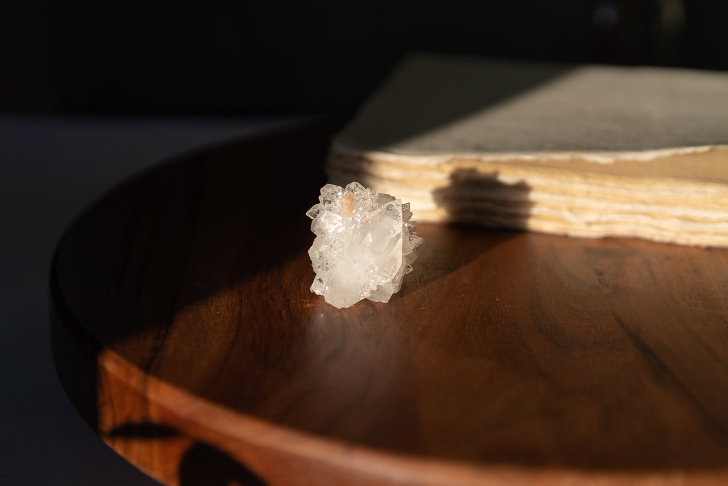 Glossy Apophyllite with Stilbite