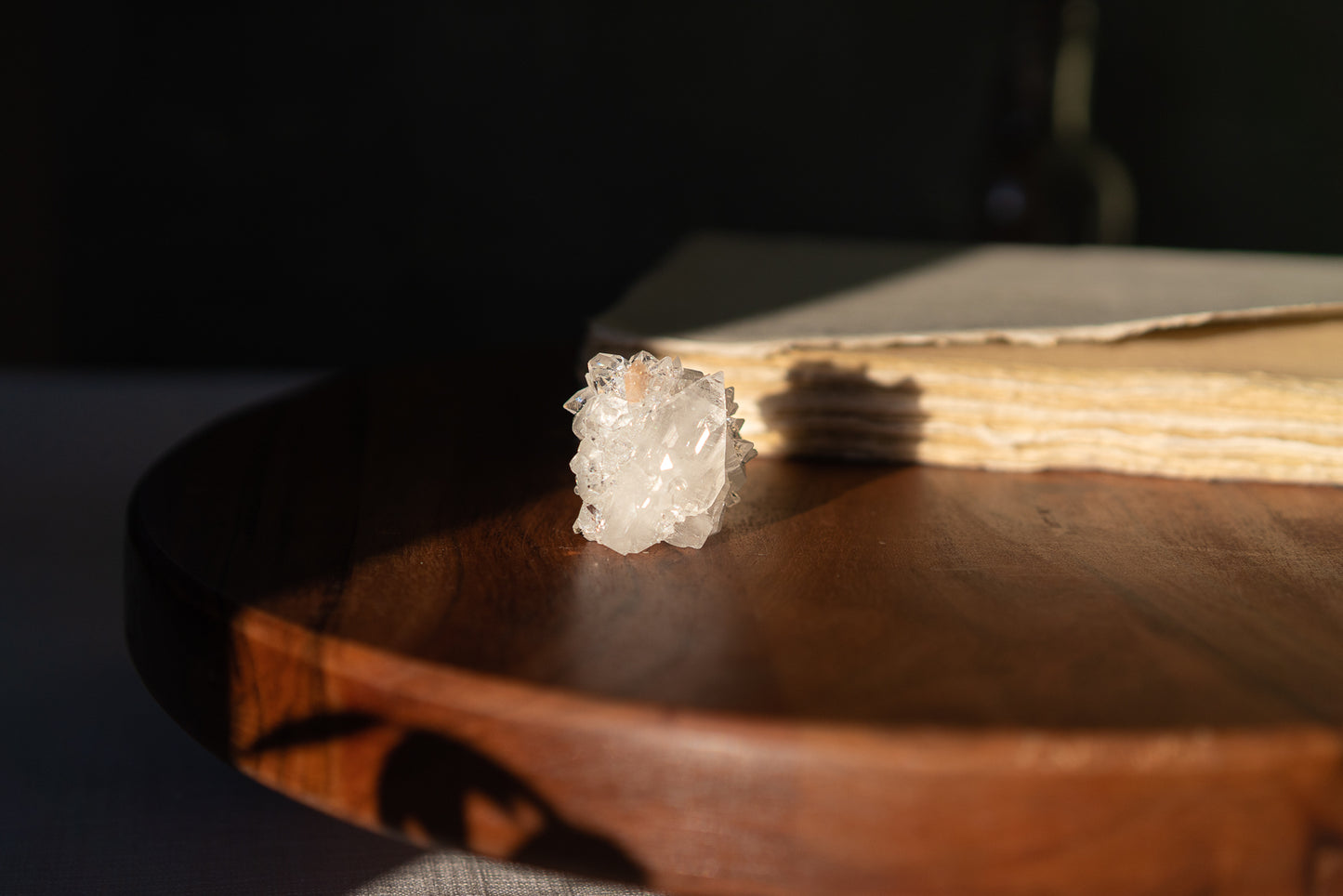 Glossy Apophyllite with Stilbite