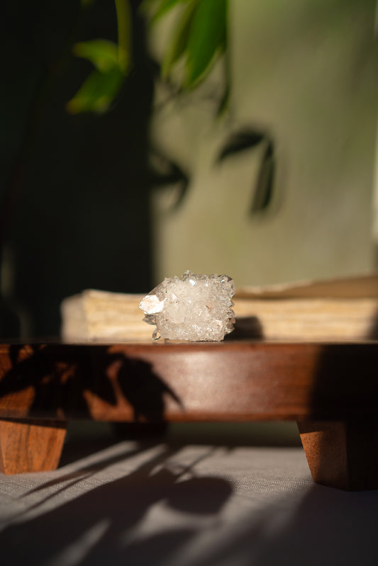 Glossy Apophyllite with Stilbite