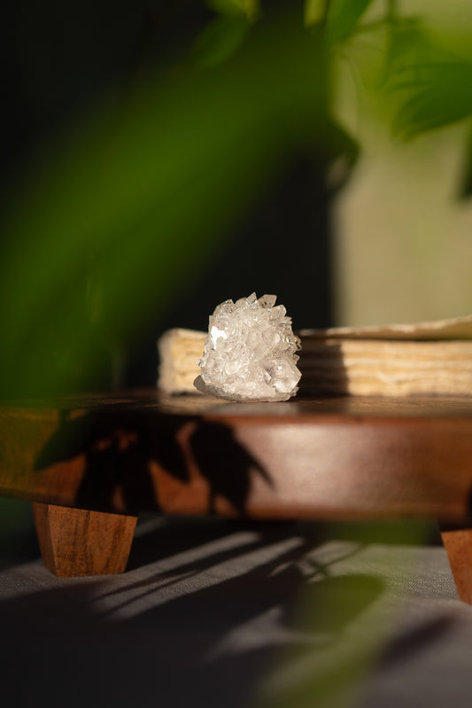 Glossy Apophyllite with Stilbite