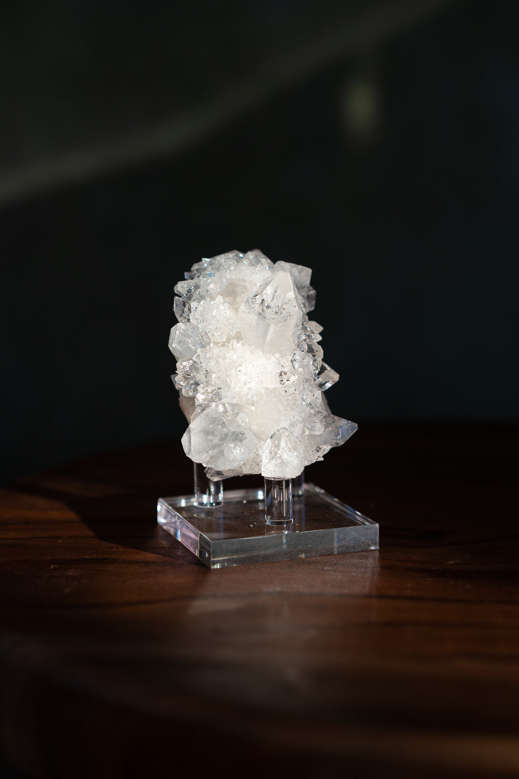 Glossy Apophyllite with Stilbite