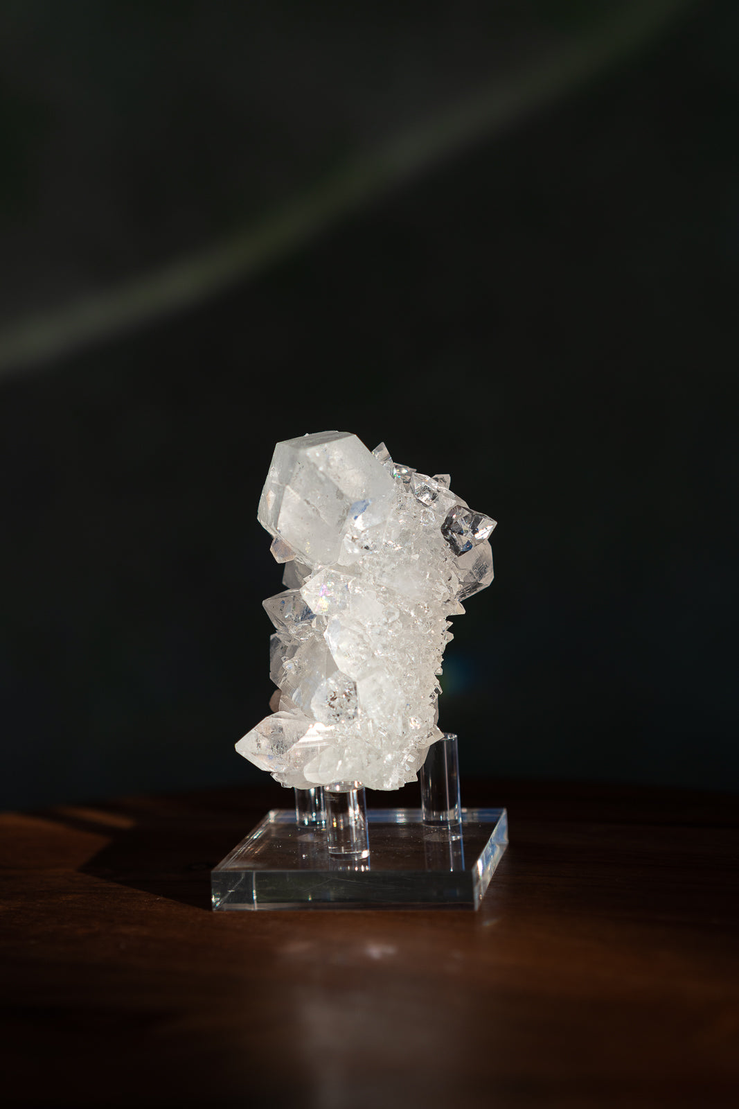 Glossy Apophyllite with Stilbite