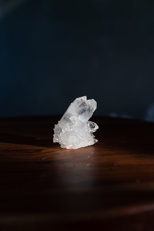 Glossy Apophyllite with Stilbite