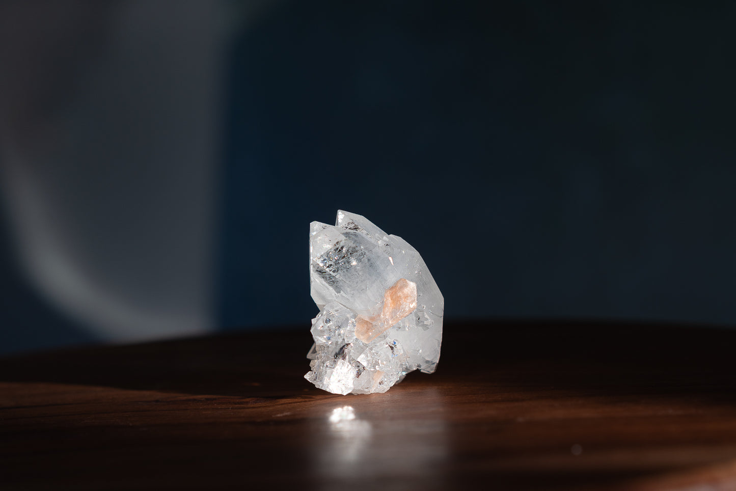 Glossy Apophyllite with Stilbite