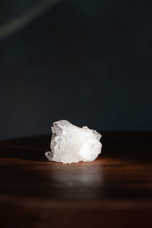 Glossy Apophyllite with Stilbite