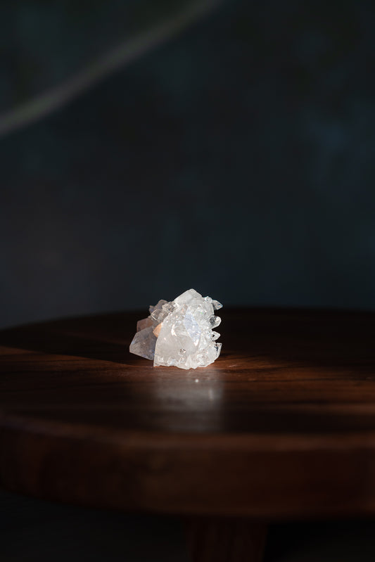 Glossy Apophyllite with Stilbite