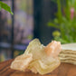 Green Apophyllite with Peach Stilbite