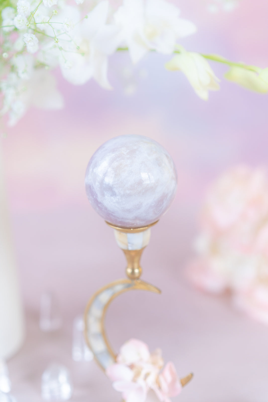 Pink Amethyst Sphere