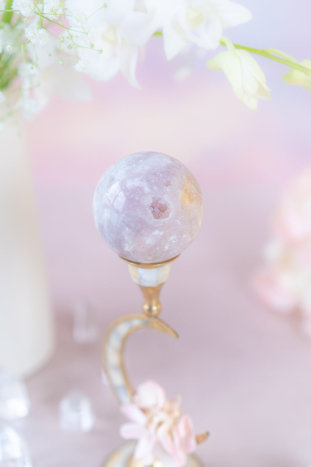 Pink Amethyst Sphere