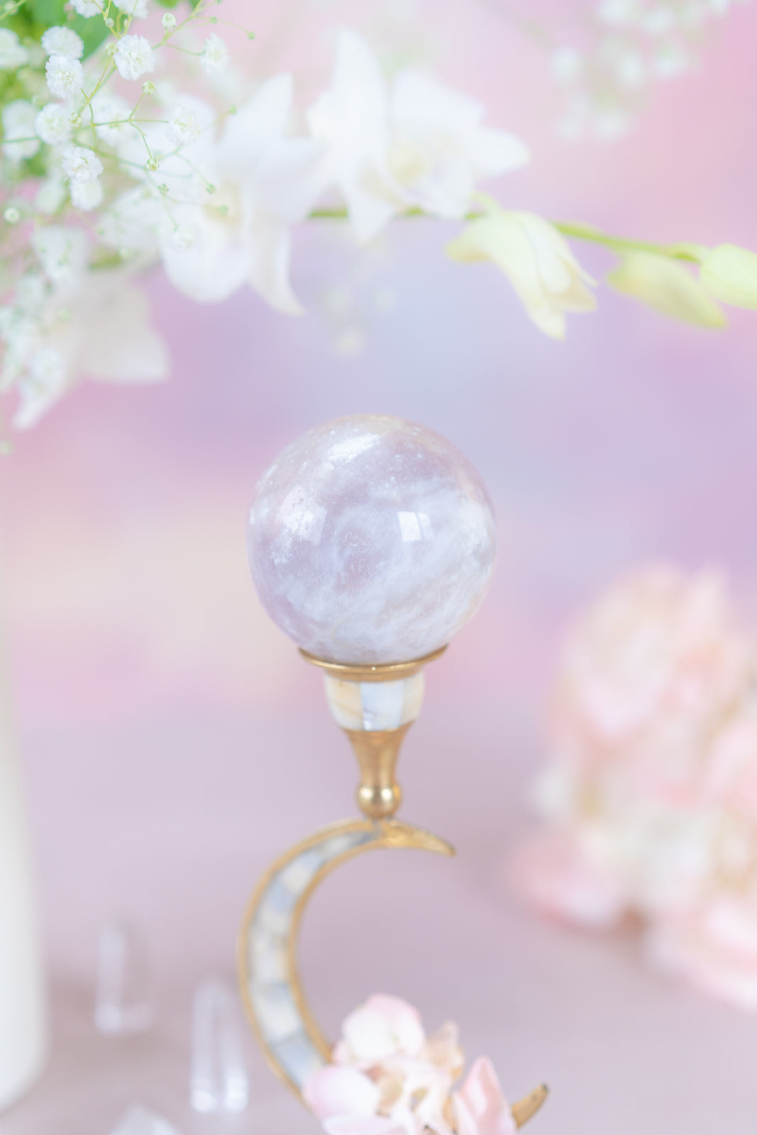 Pink Amethyst Sphere