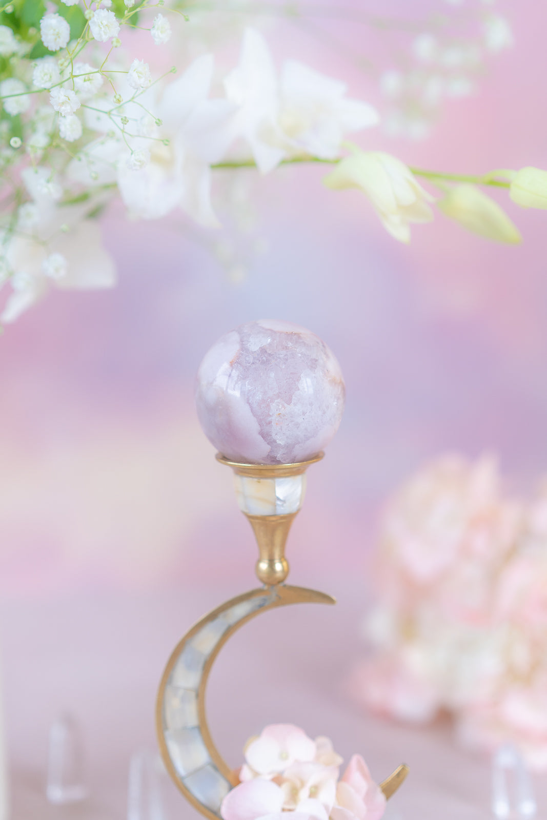 Pink Amethyst Sphere