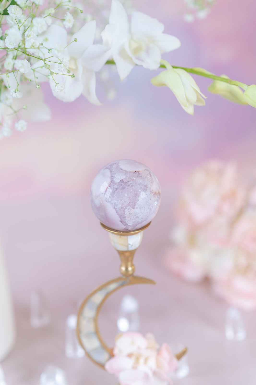 Pink Amethyst Sphere