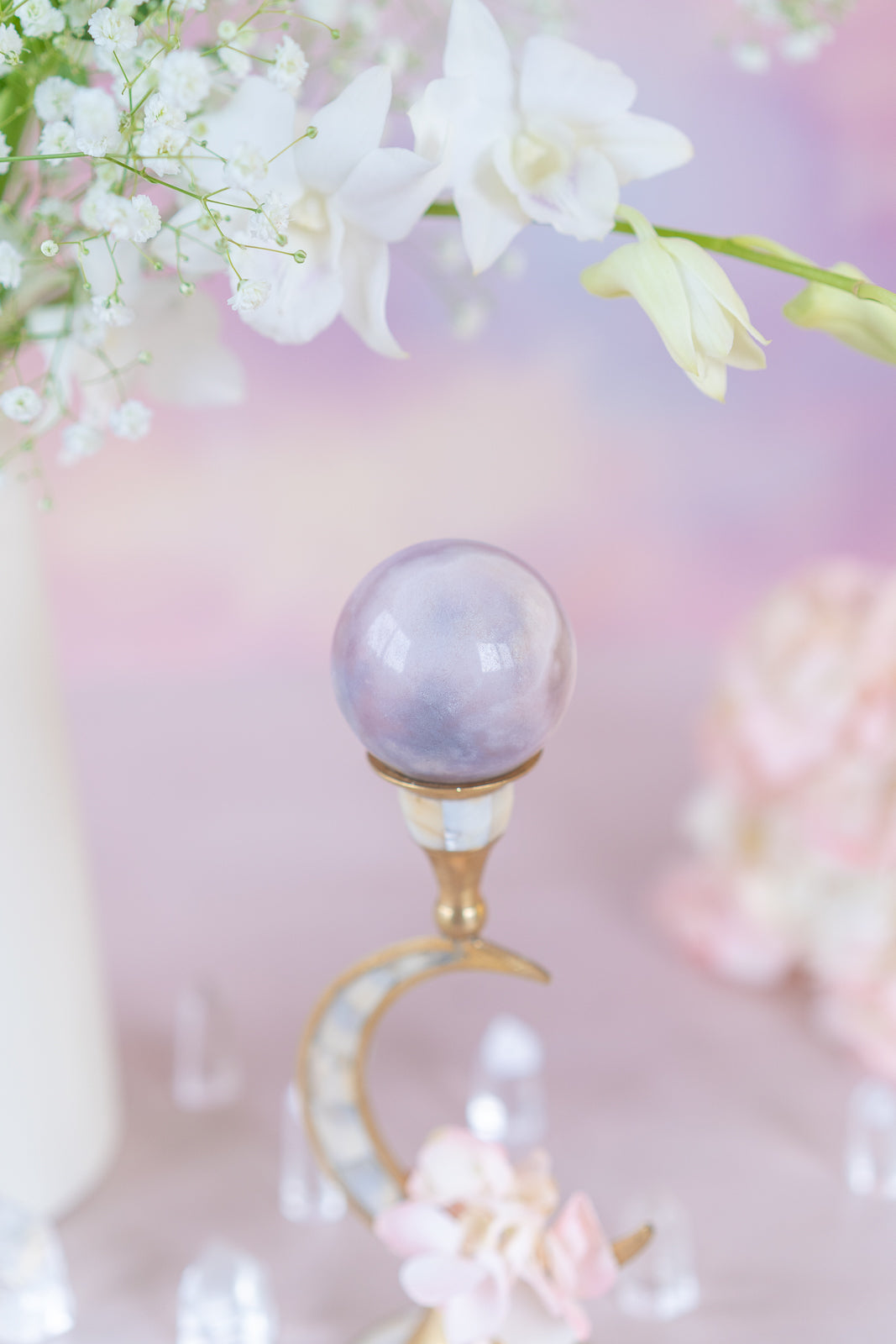 Pink Amethyst Sphere