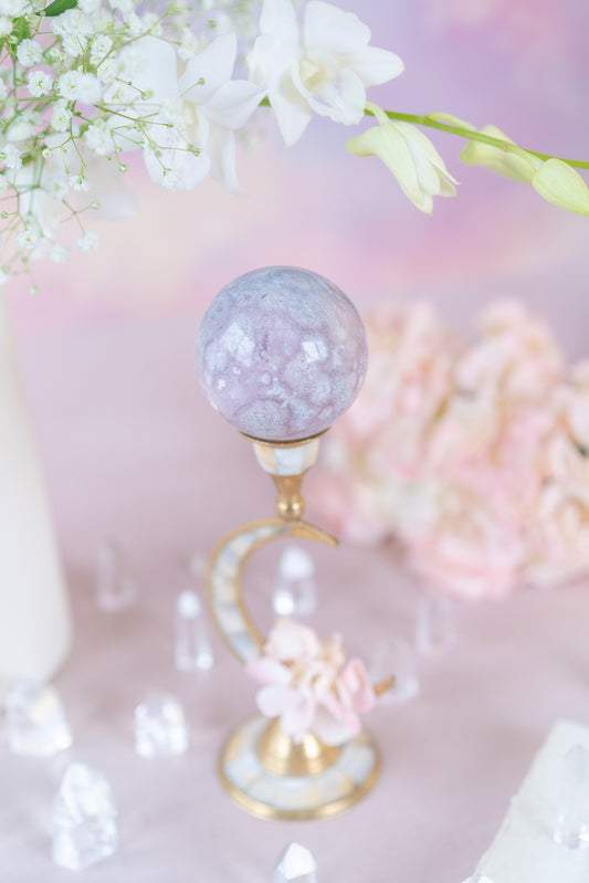 Pink Amethyst Sphere