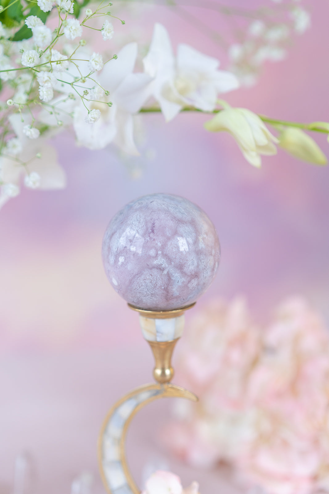 Pink Amethyst Sphere