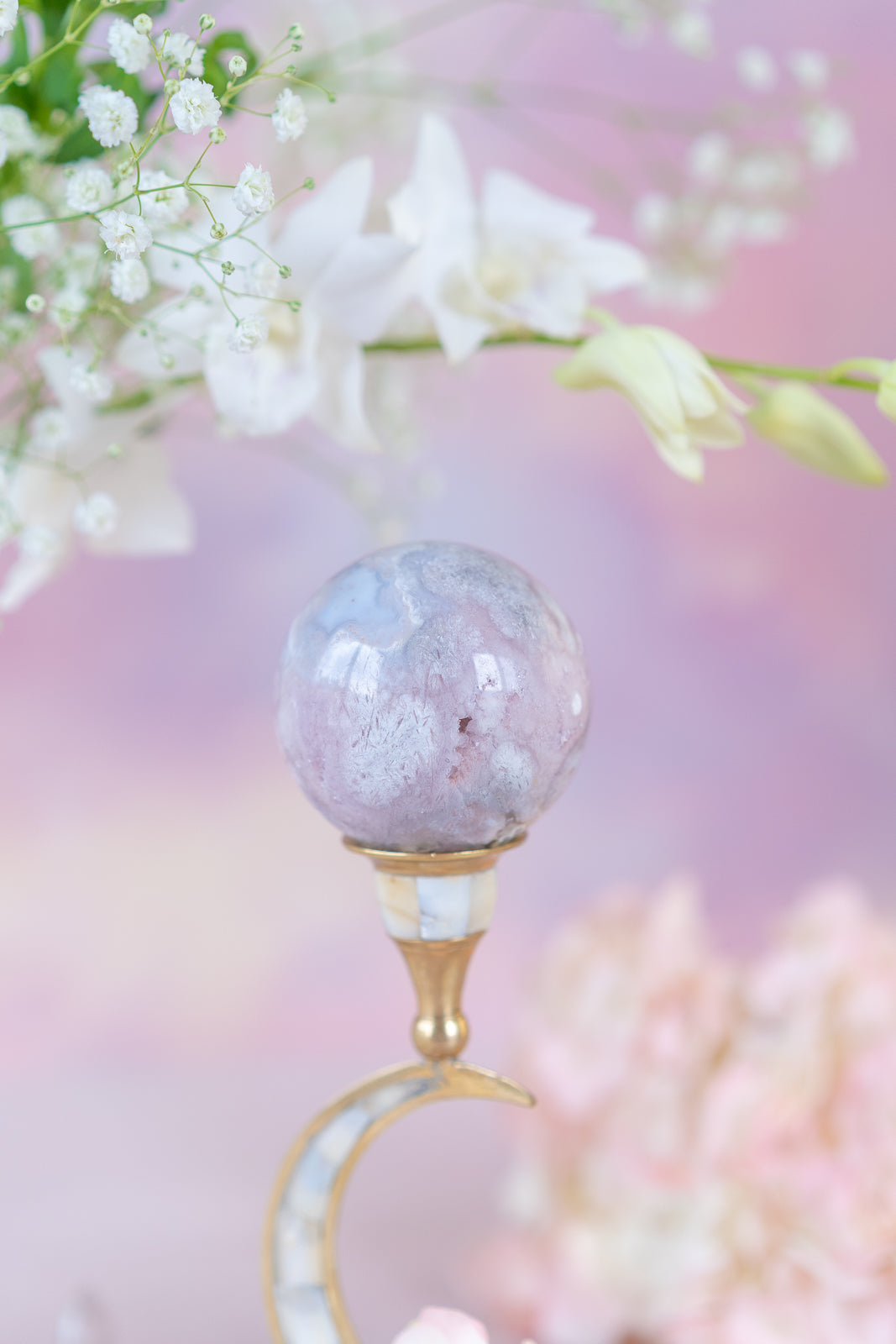 Pink Amethyst Sphere