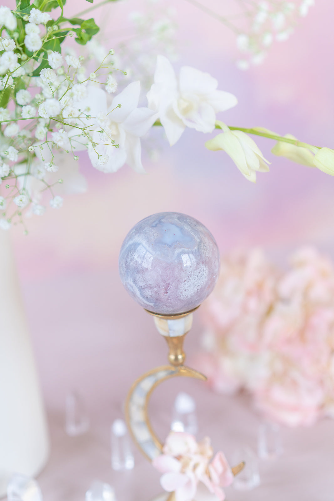 Pink Amethyst Sphere