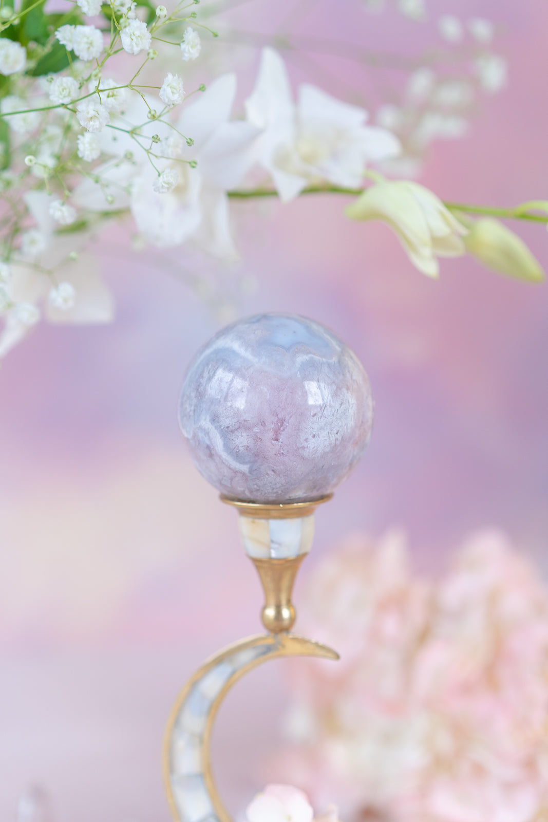 Pink Amethyst Sphere