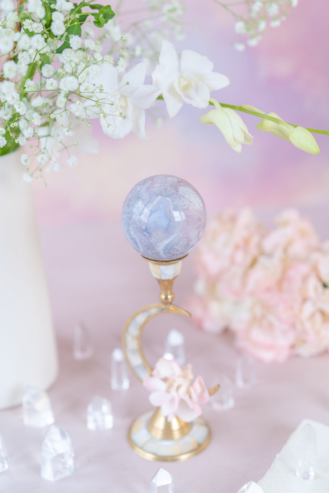 Pink Amethyst Sphere