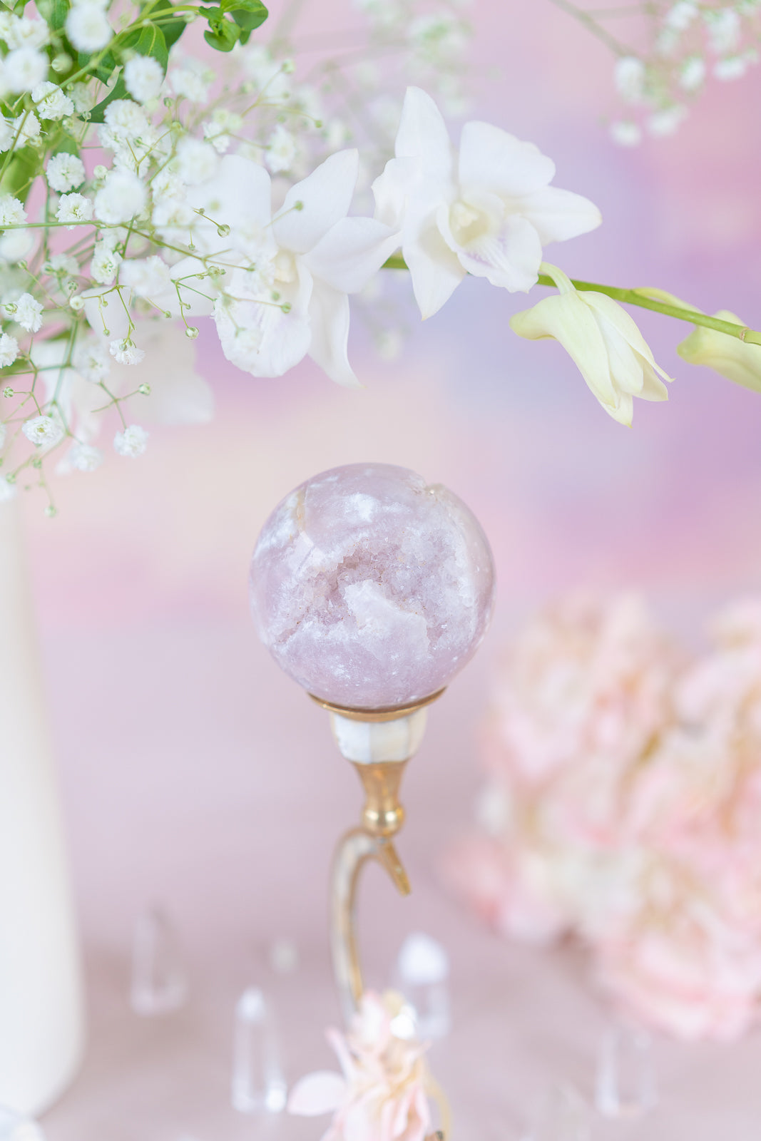 Pink Amethyst Sphere