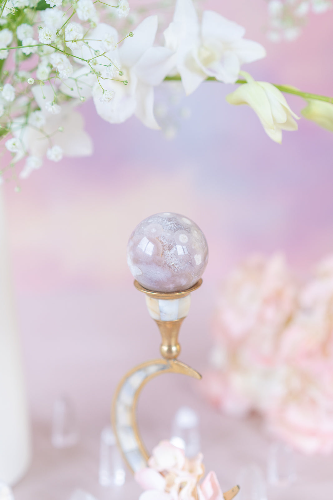 Pink Amethyst Sphere