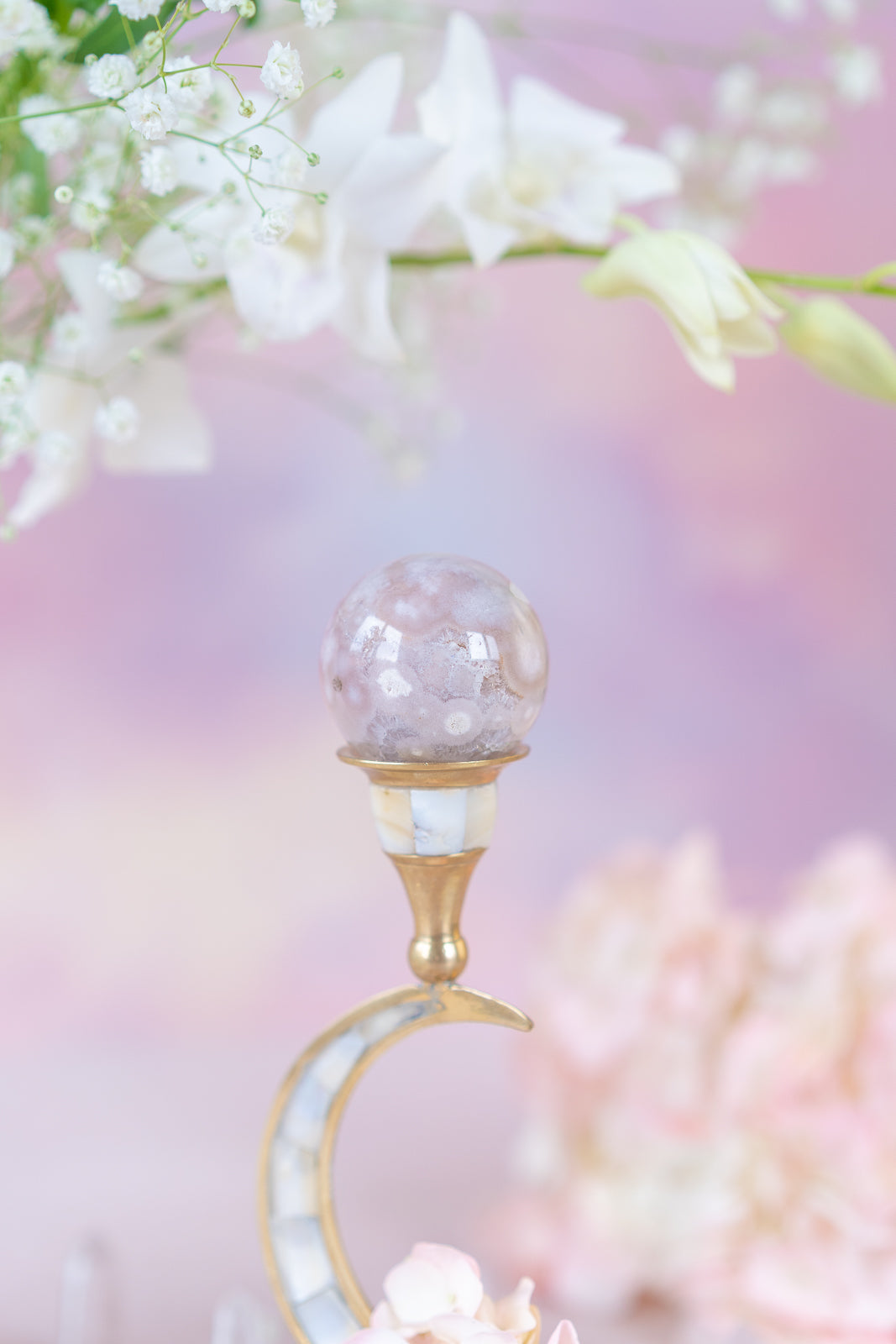 Pink Amethyst Sphere