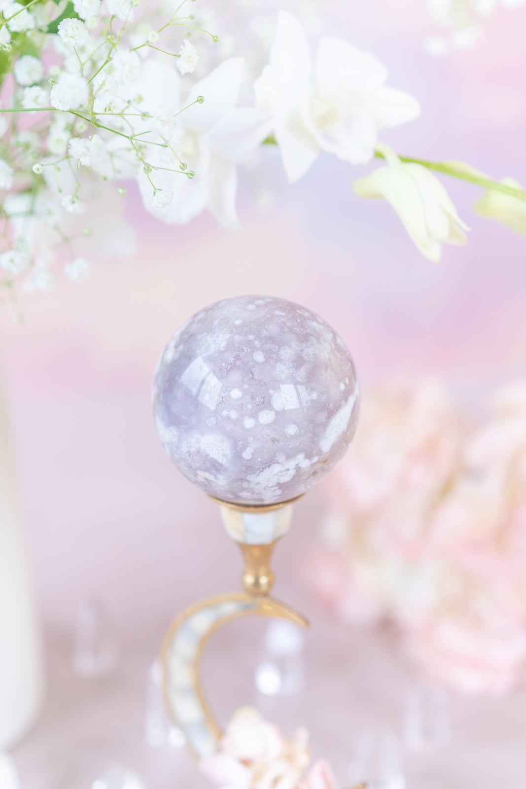 Pink Amethyst Sphere