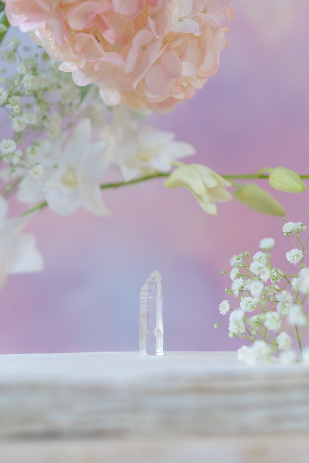 Lemurian Quartz with Phantom