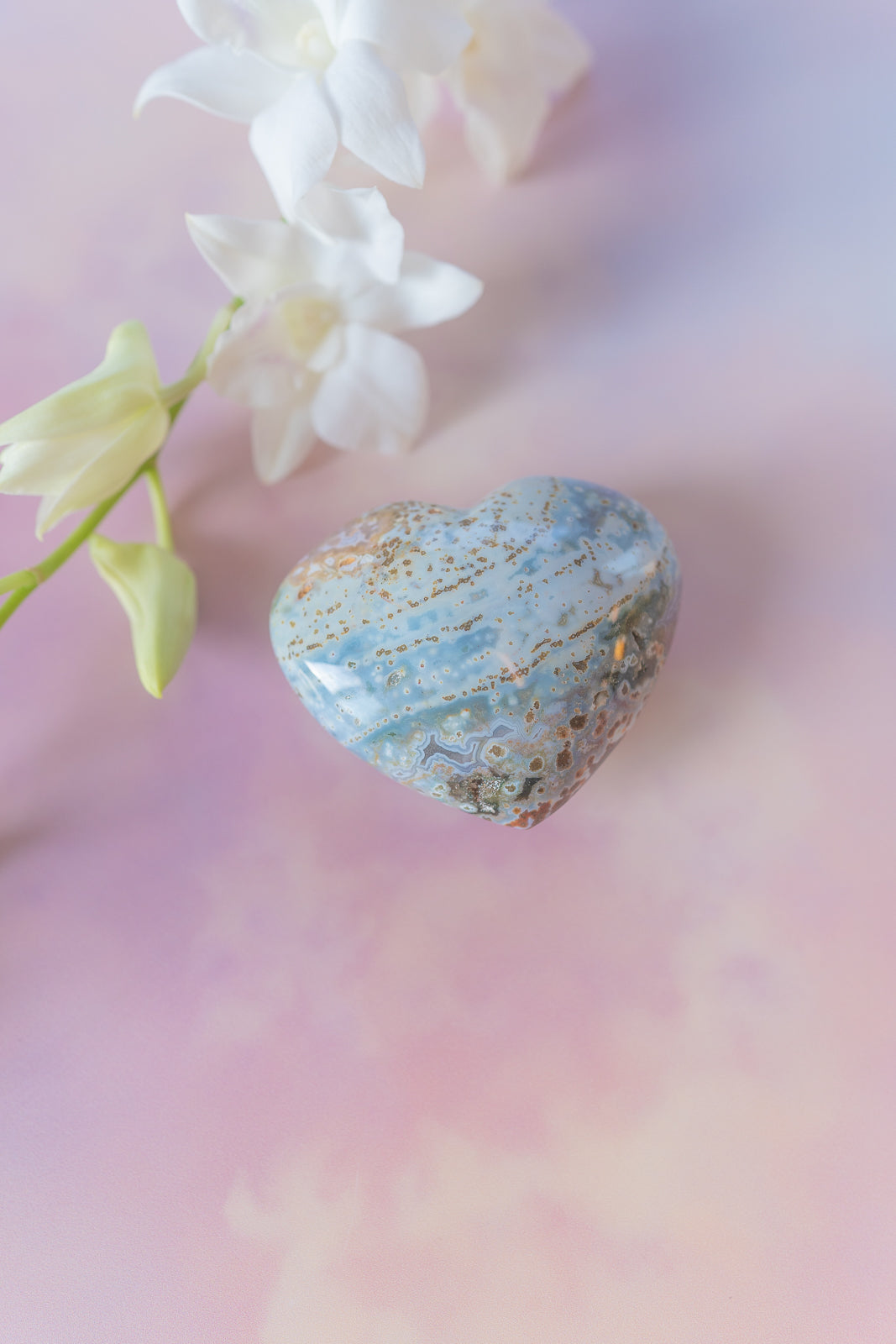 Sea Jasper Heart