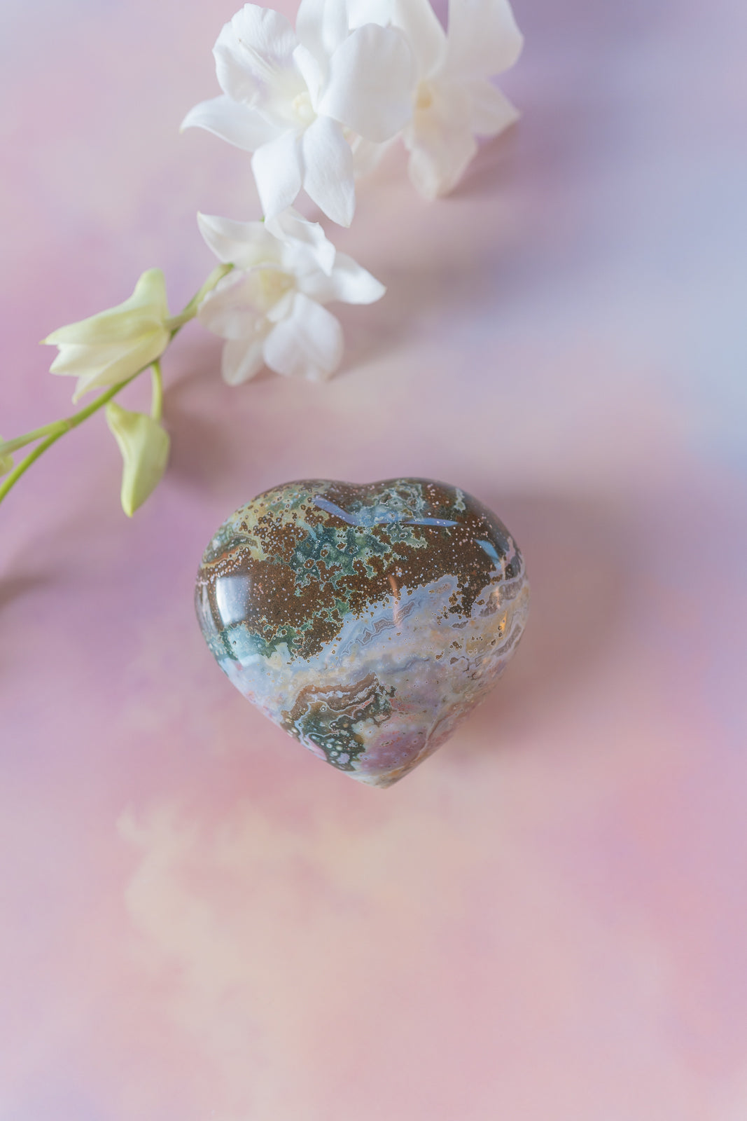 Sea Jasper Heart