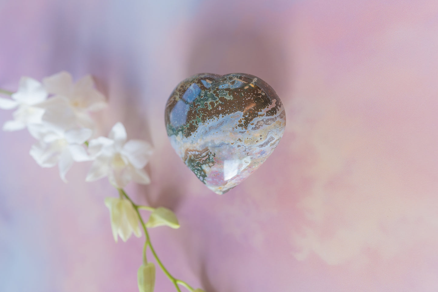 Sea Jasper Heart