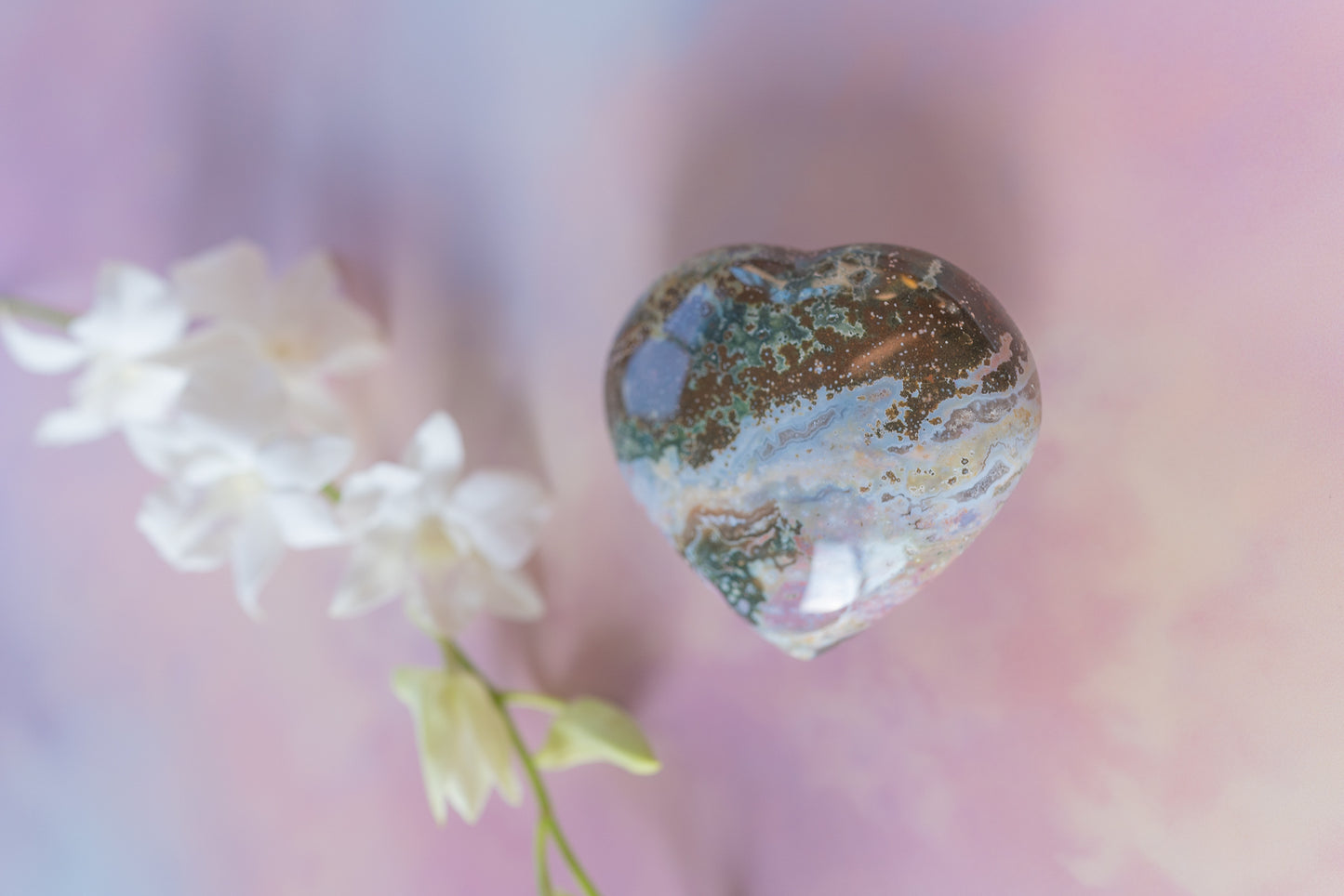 Sea Jasper Heart