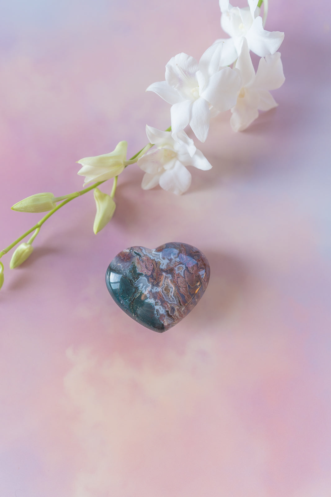 Sea Jasper Heart