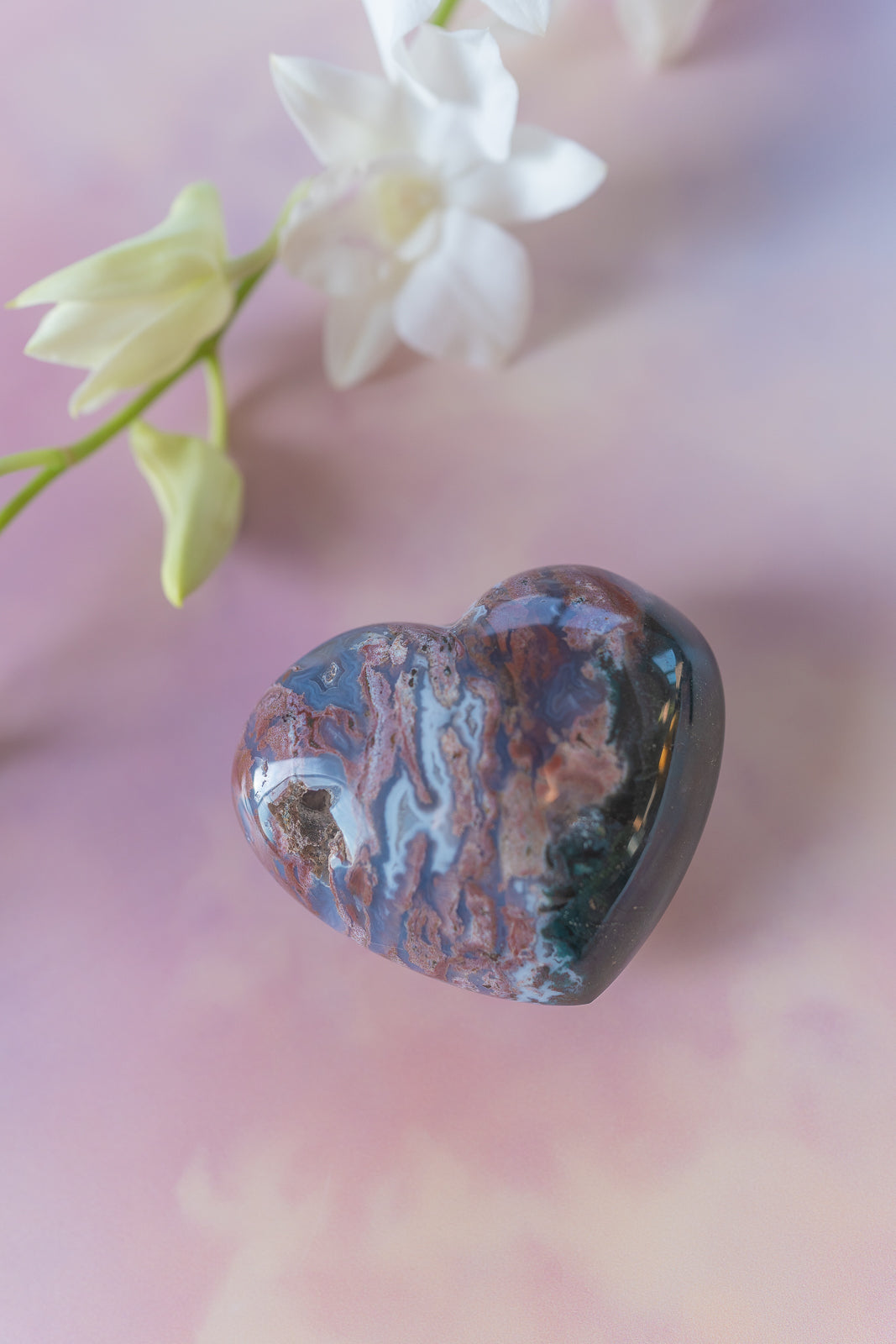 Sea Jasper Heart