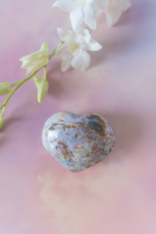 Sea Jasper Heart