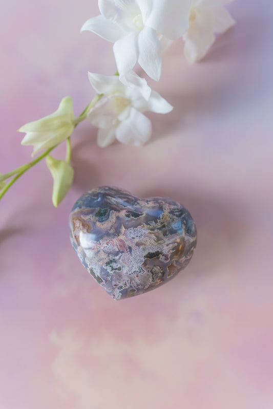 Sea Jasper Heart