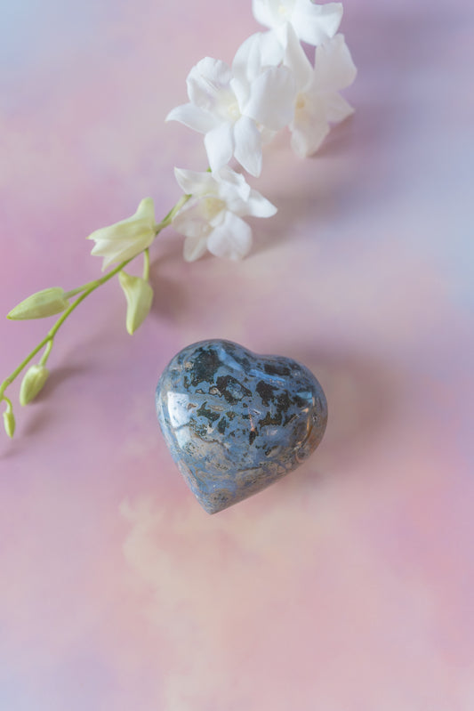 Sea Jasper Heart