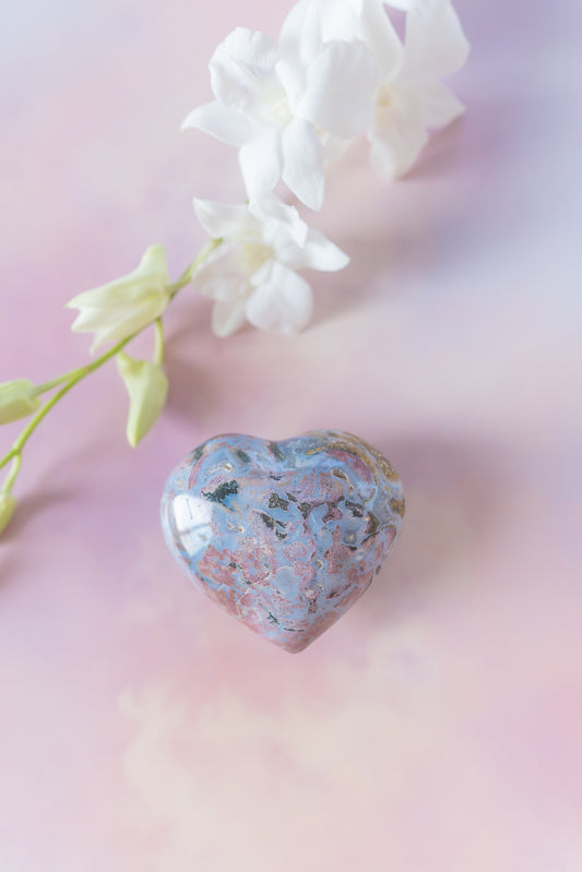 Sea Jasper Heart